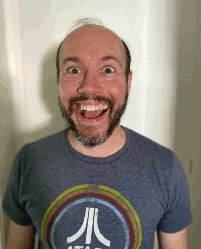 Picture of Joz super happy